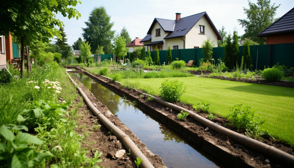 Заказать дренаж участка